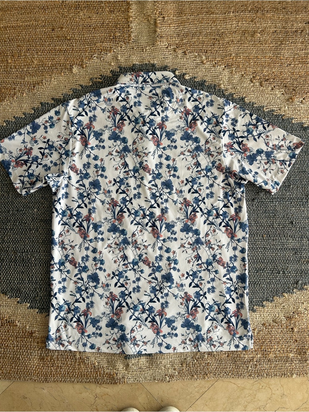 Bad Birdie Core Performance Polo Floral - Picture 4 of 13
